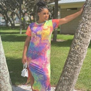 Tie Dye Maxi Dress 💕💕
